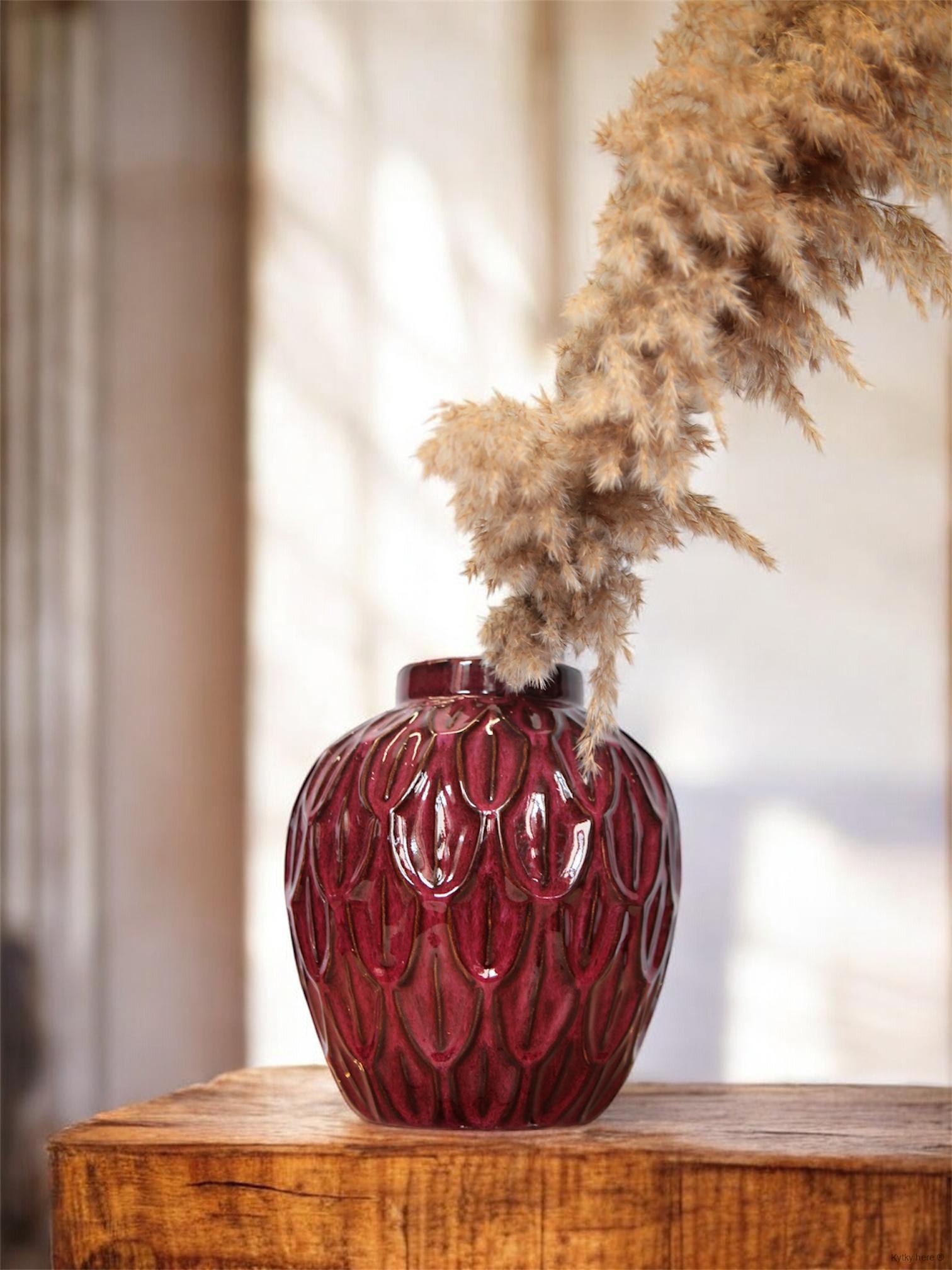 Inga Boa Purple vase