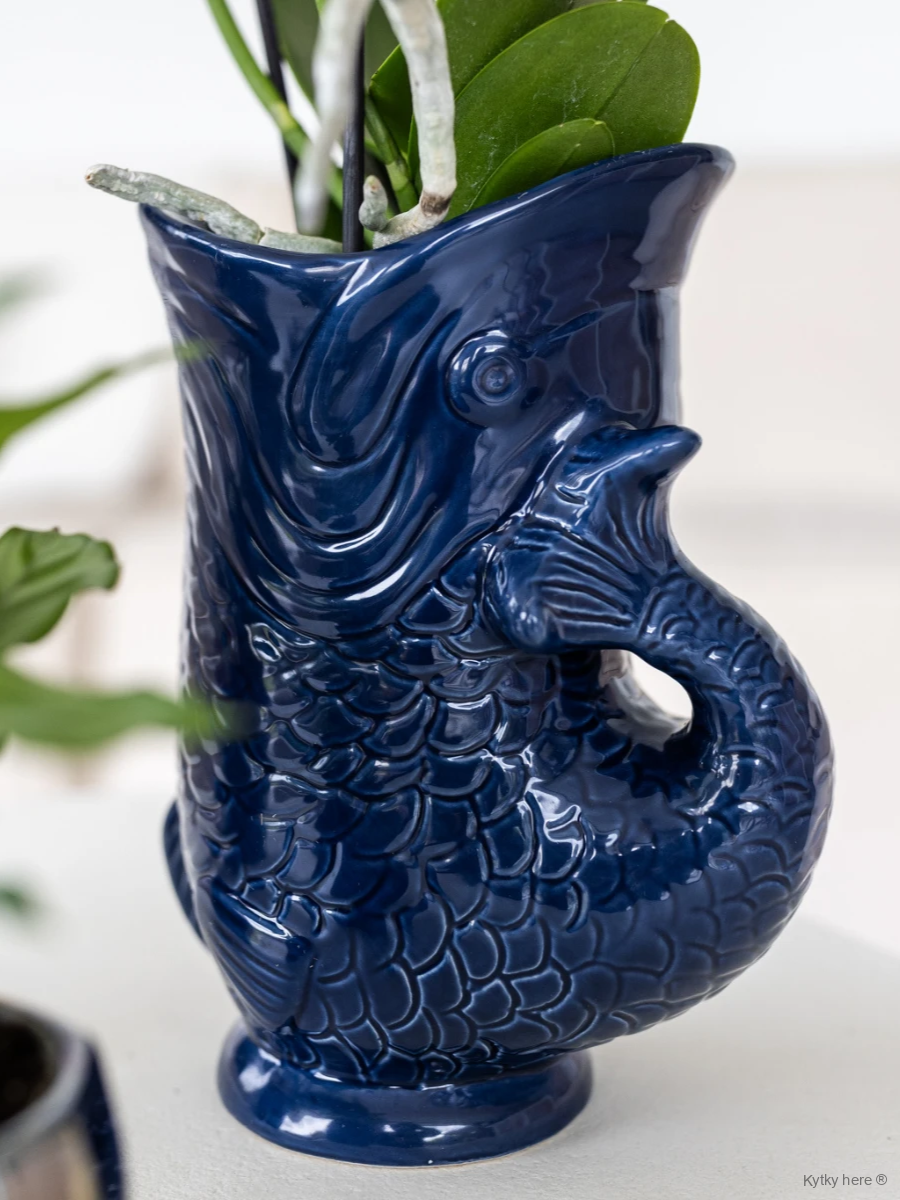 Fish pot - modré varianty