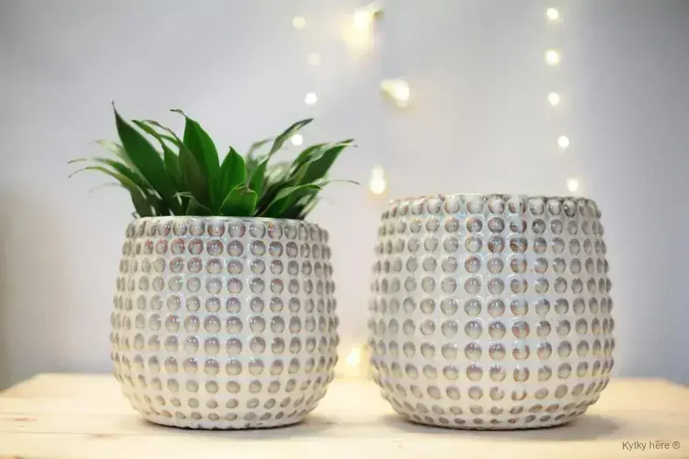 Bubble pot bílý
