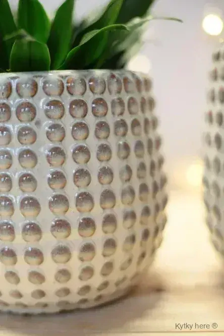 Bubble pot bílý