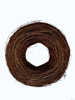 Přírodní proutěný jilmový věnec